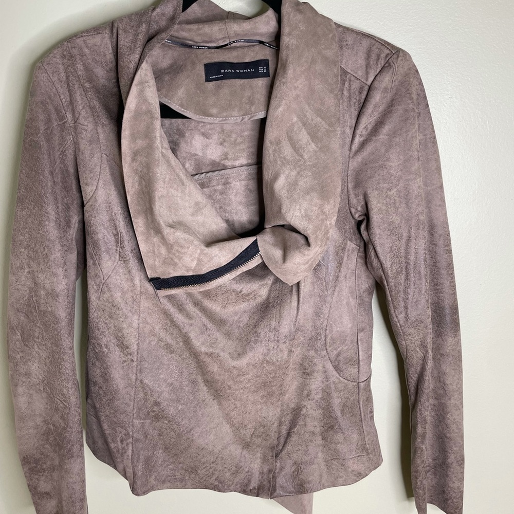 Zara women zip jacket
